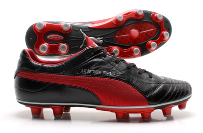 PUMA KING SL RED BLACK