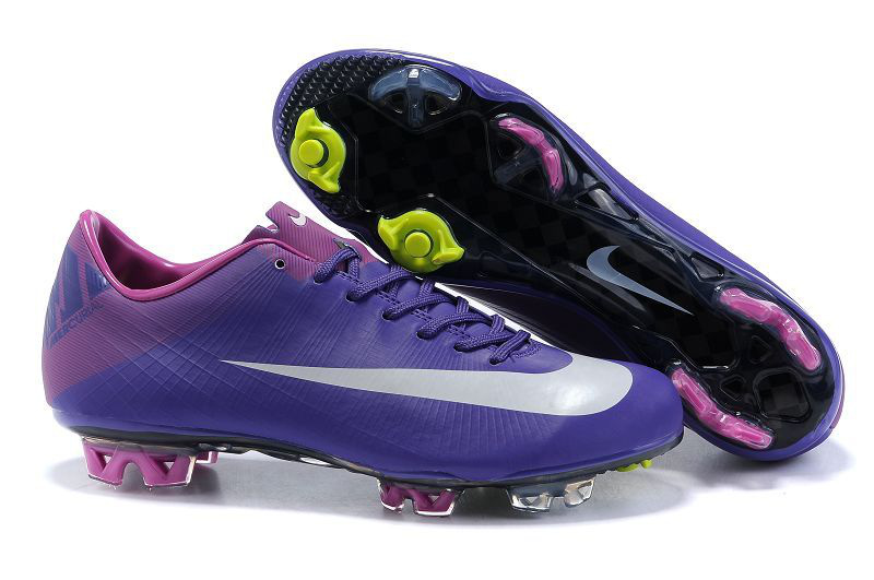 NIKE MERCURIAL VAPOR SUPERFLY III PURPLE/WHITE