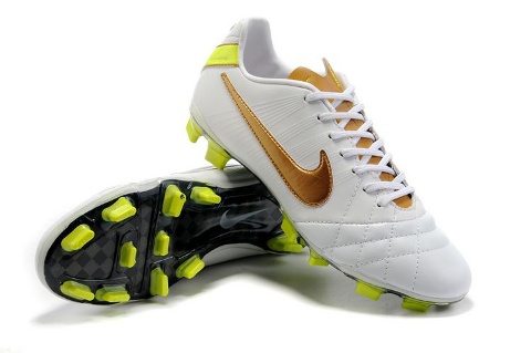 NIKE TIEMPO ELITE 4 WHITE/GOLD/VOLT