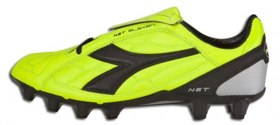 DIADORA DD ELEVEN GX 14 - FLUO YELLOW/BLACK