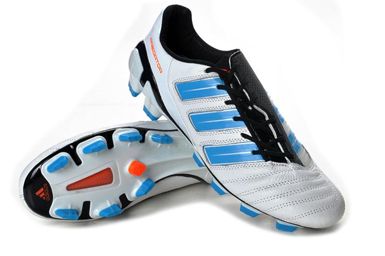 ADIDAS ADIPOWER PREDATOR WHITE BLUE WARNING